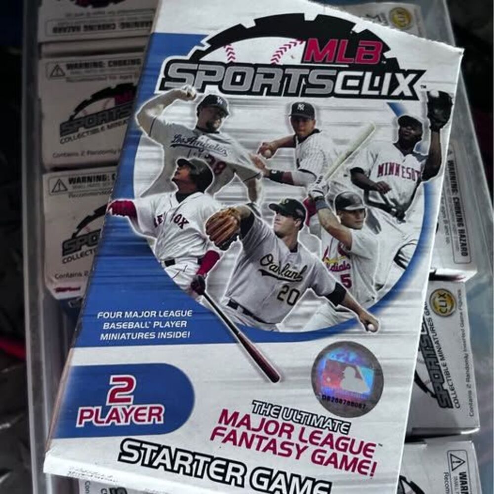 Vintage Topps MLB Mini Figure Collector Game Set - NEW LOT OF 10+